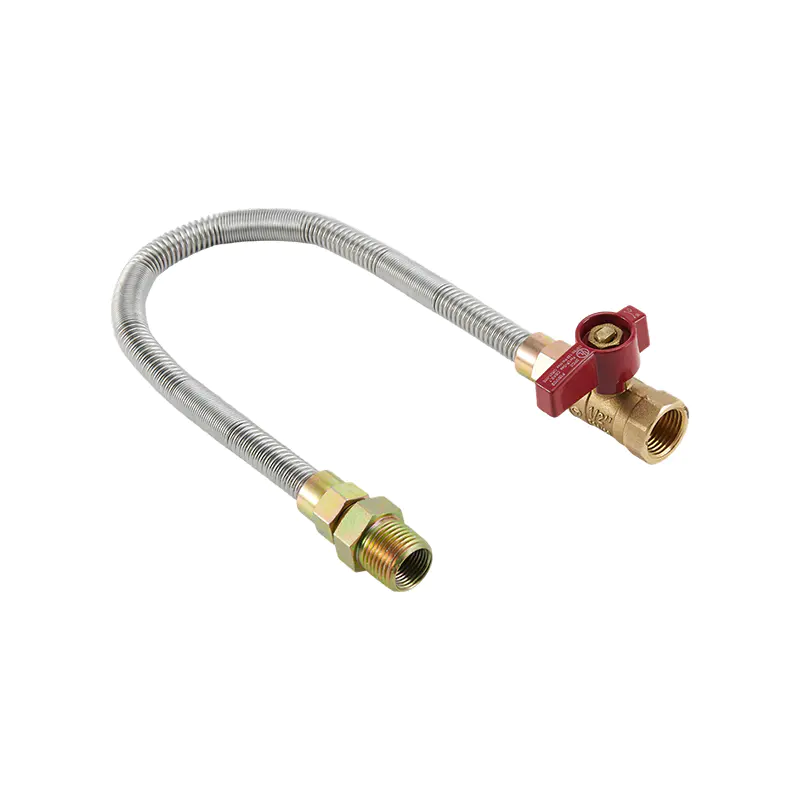 DN12 Rostfritt stål Whistle Free Gas Connector