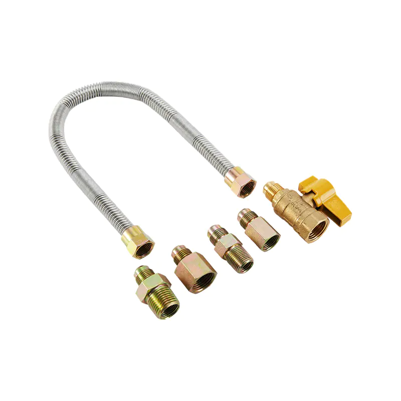 DN20 Rostfritt stål Whistle Free Gas Connector